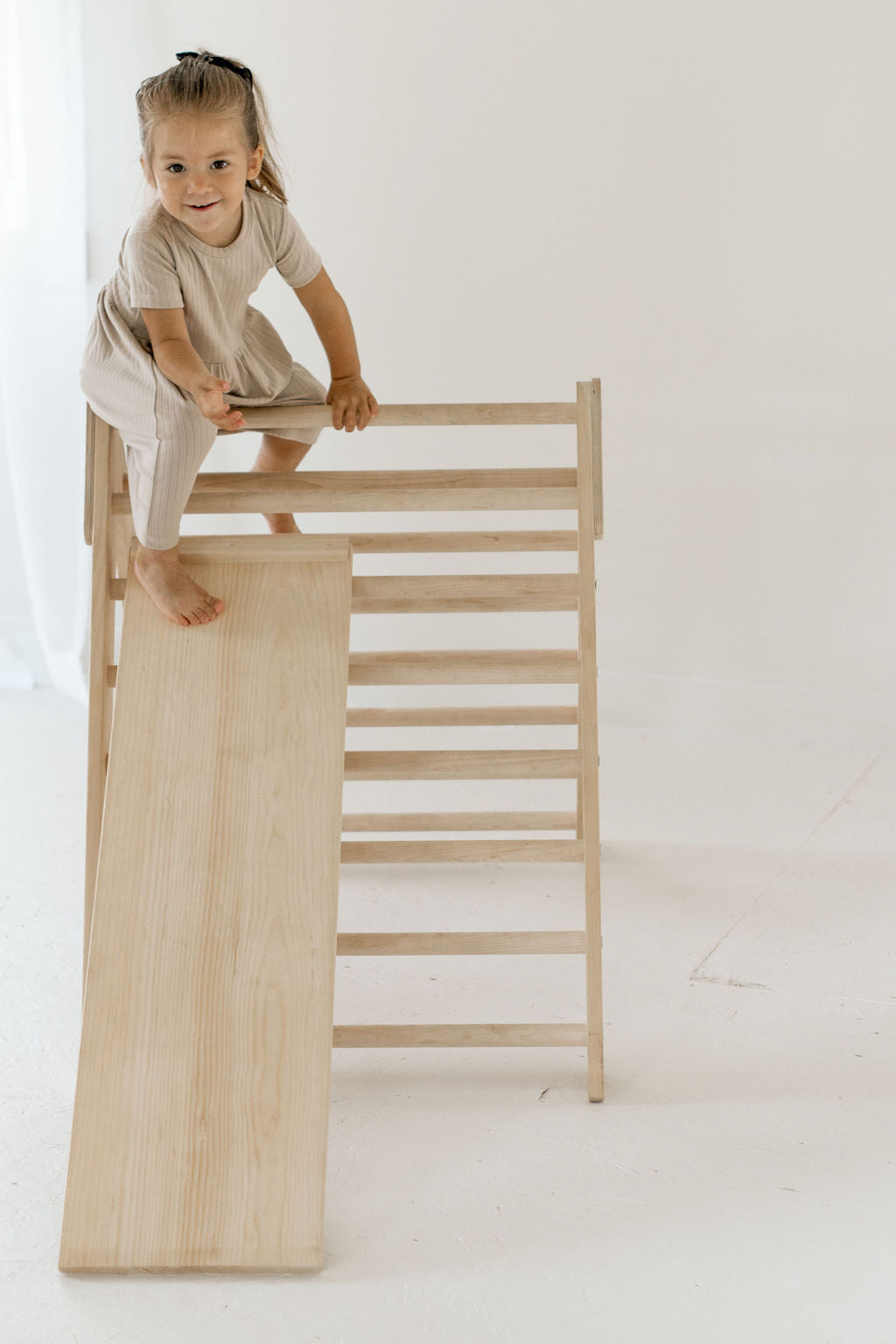 Large Wooden climbing triangle