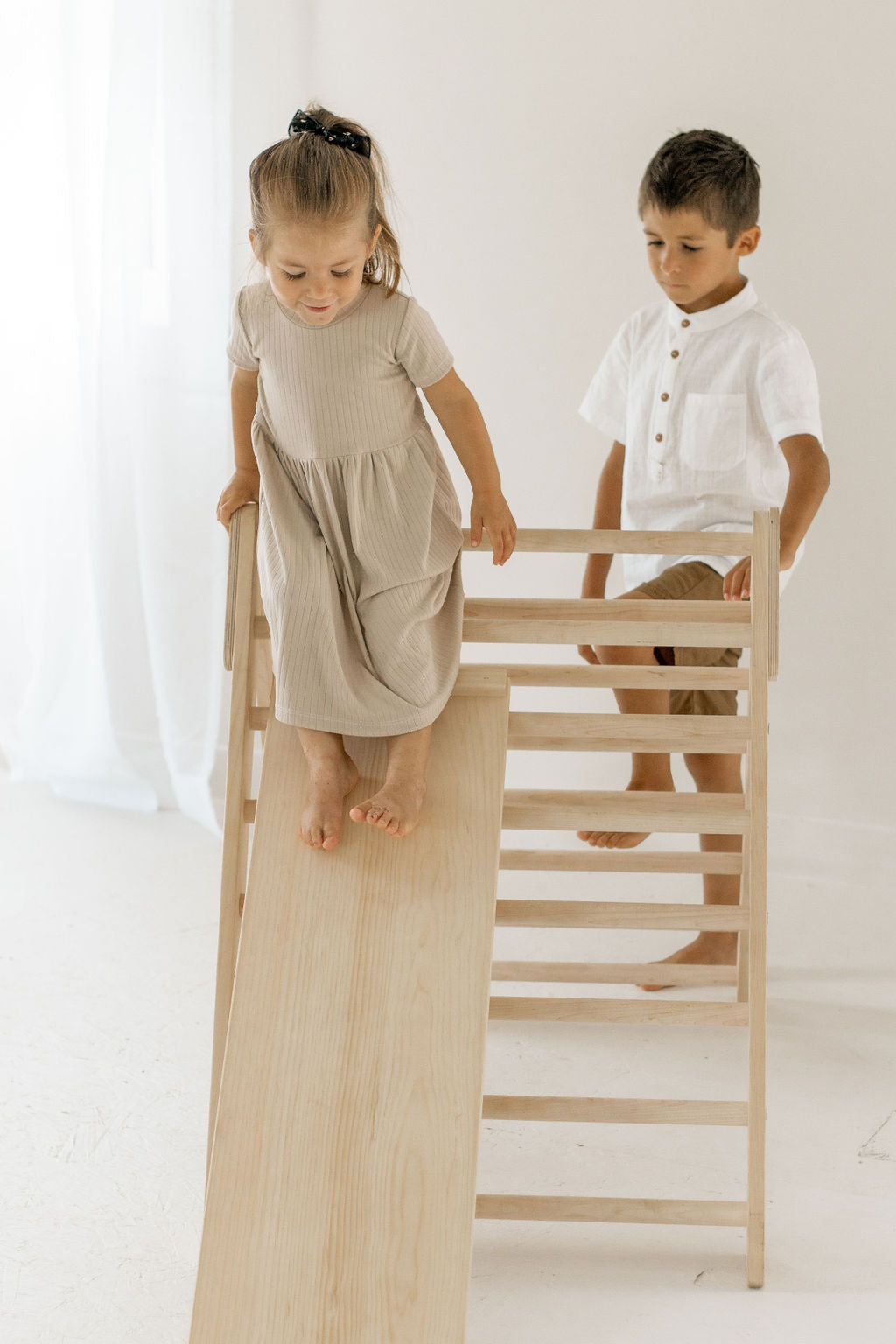 Large Wooden climbing triangle