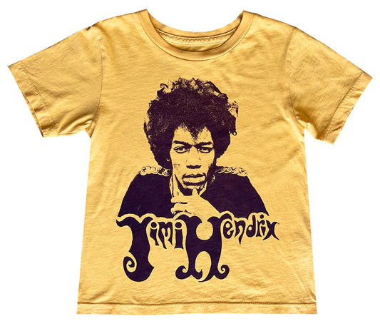 Jimi Hendrix Organic short sleeve tee flat lay