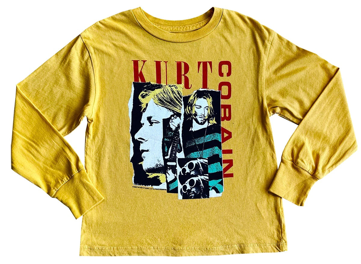 Kurt Cobain Organic Long Sleeve Tee