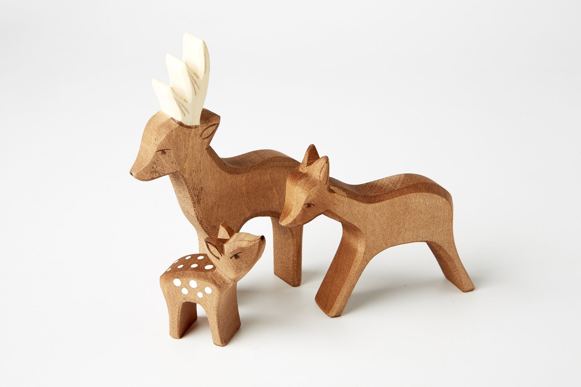 Deer family by Ostheimer