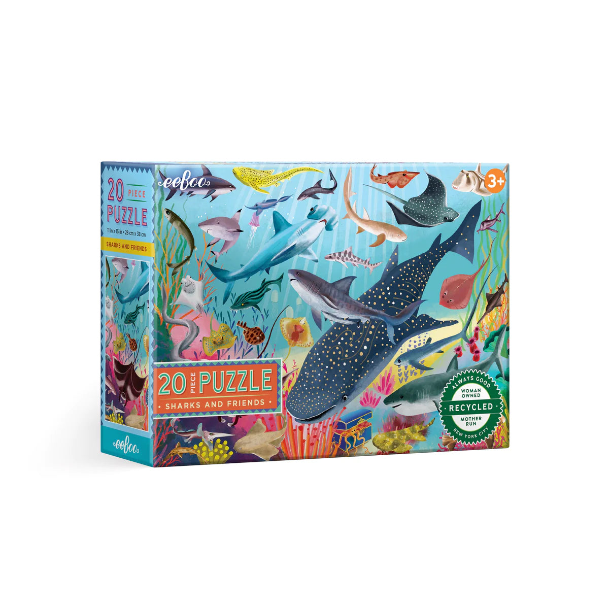 Sharks & friends 20-piece puzzle