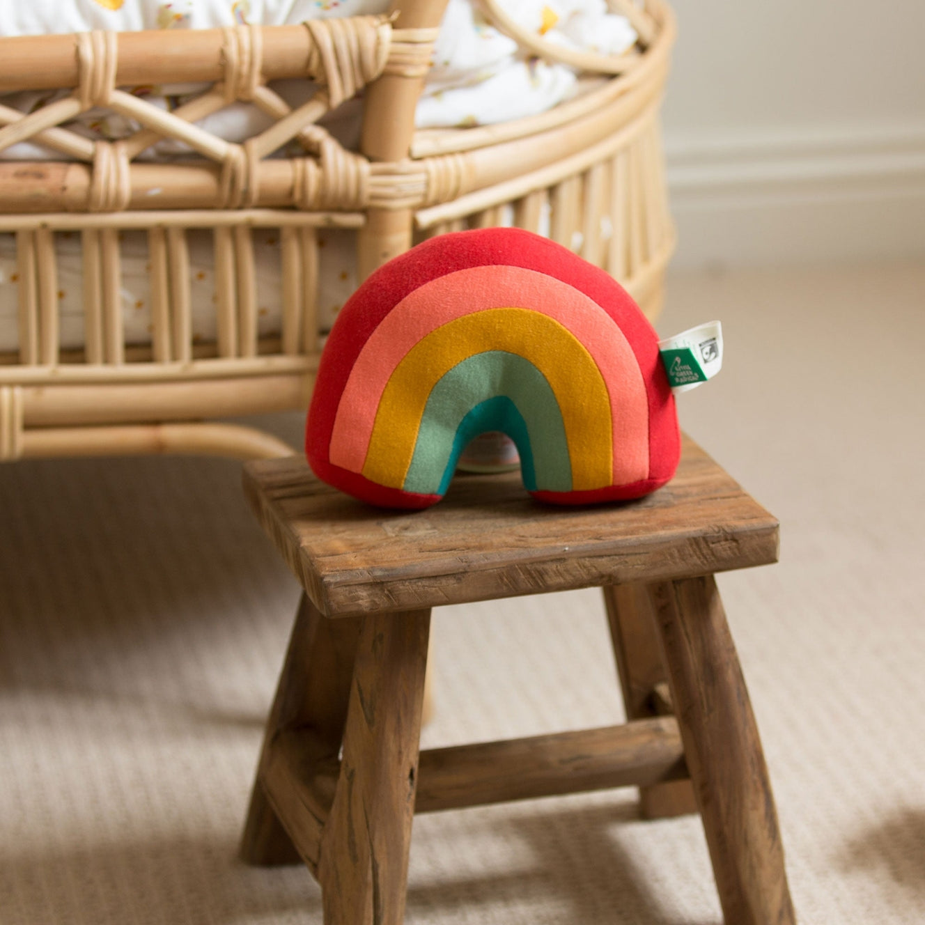 Rainbow Organic Soft Toy