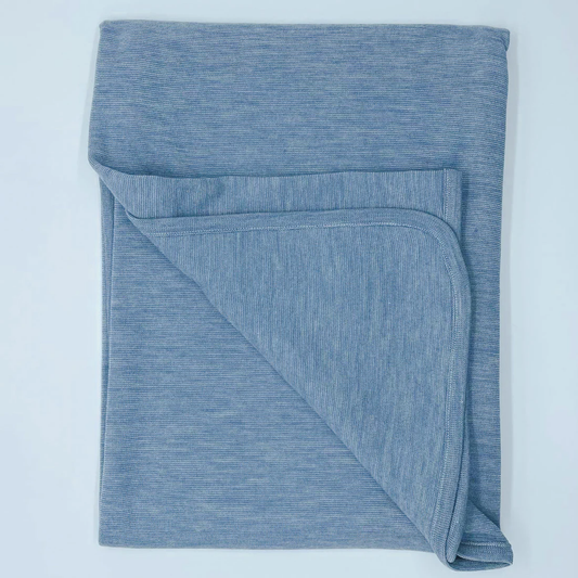 Wool and Silk Baby Blanket