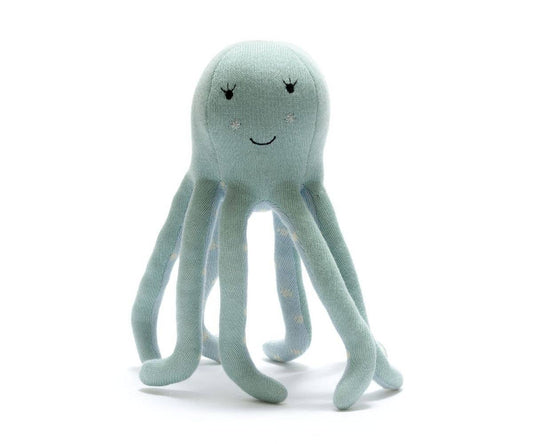 tactile organic sea green octopus