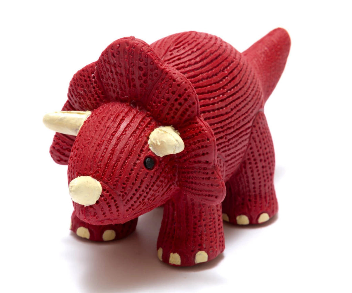 natural rubber triceratops