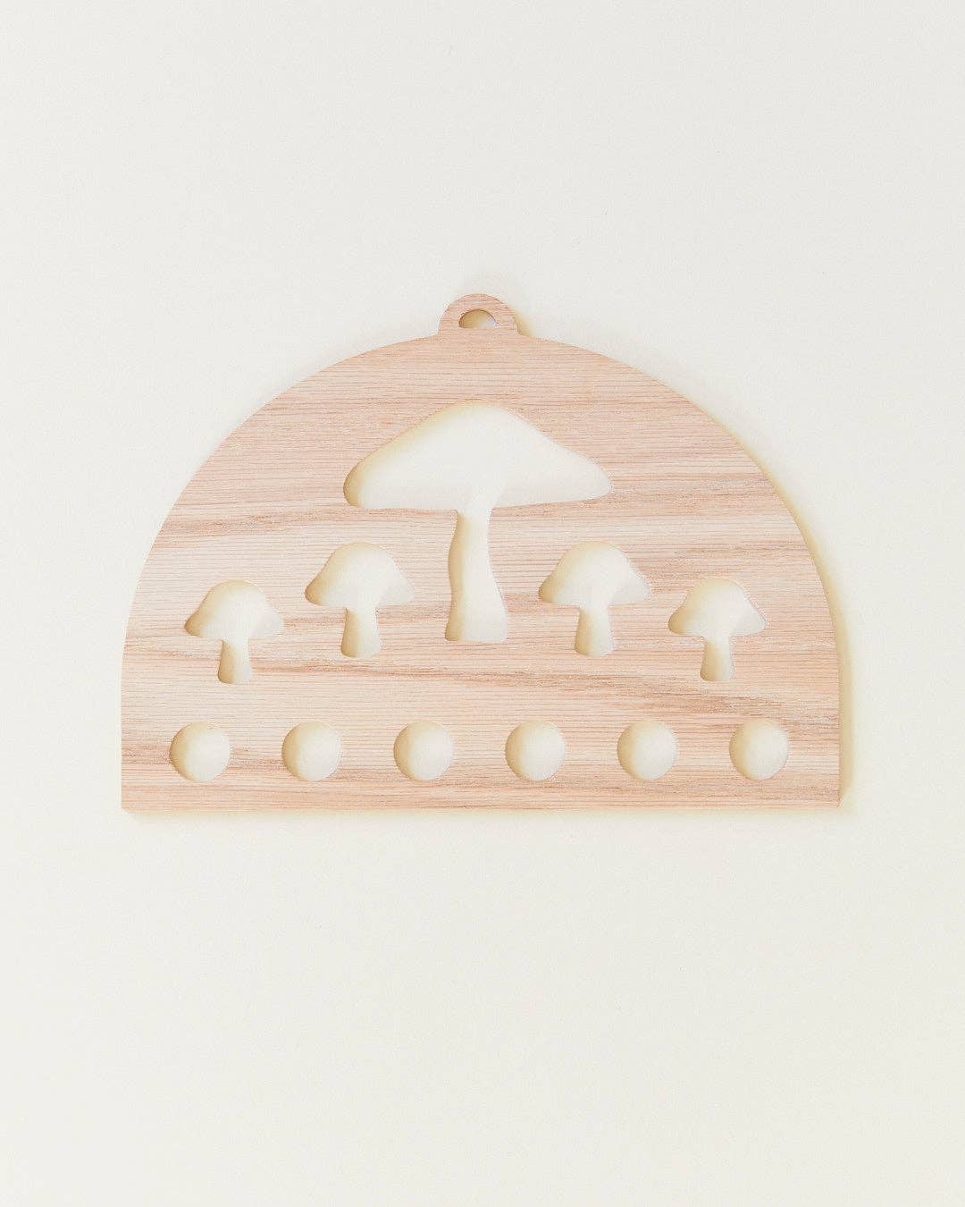 Wooden Mushroom Display for Playsilks