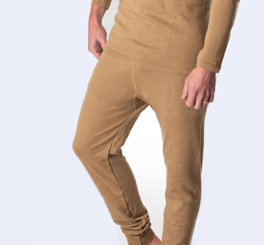 Organic Wool/Silk Long Underwear Pants