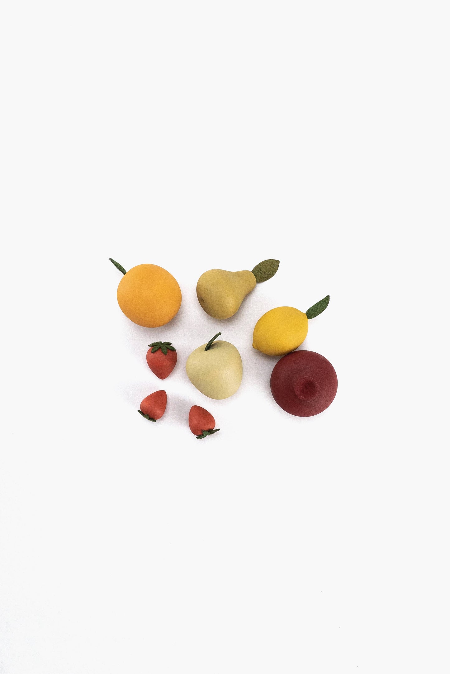 Mini Wooden Fruits Set