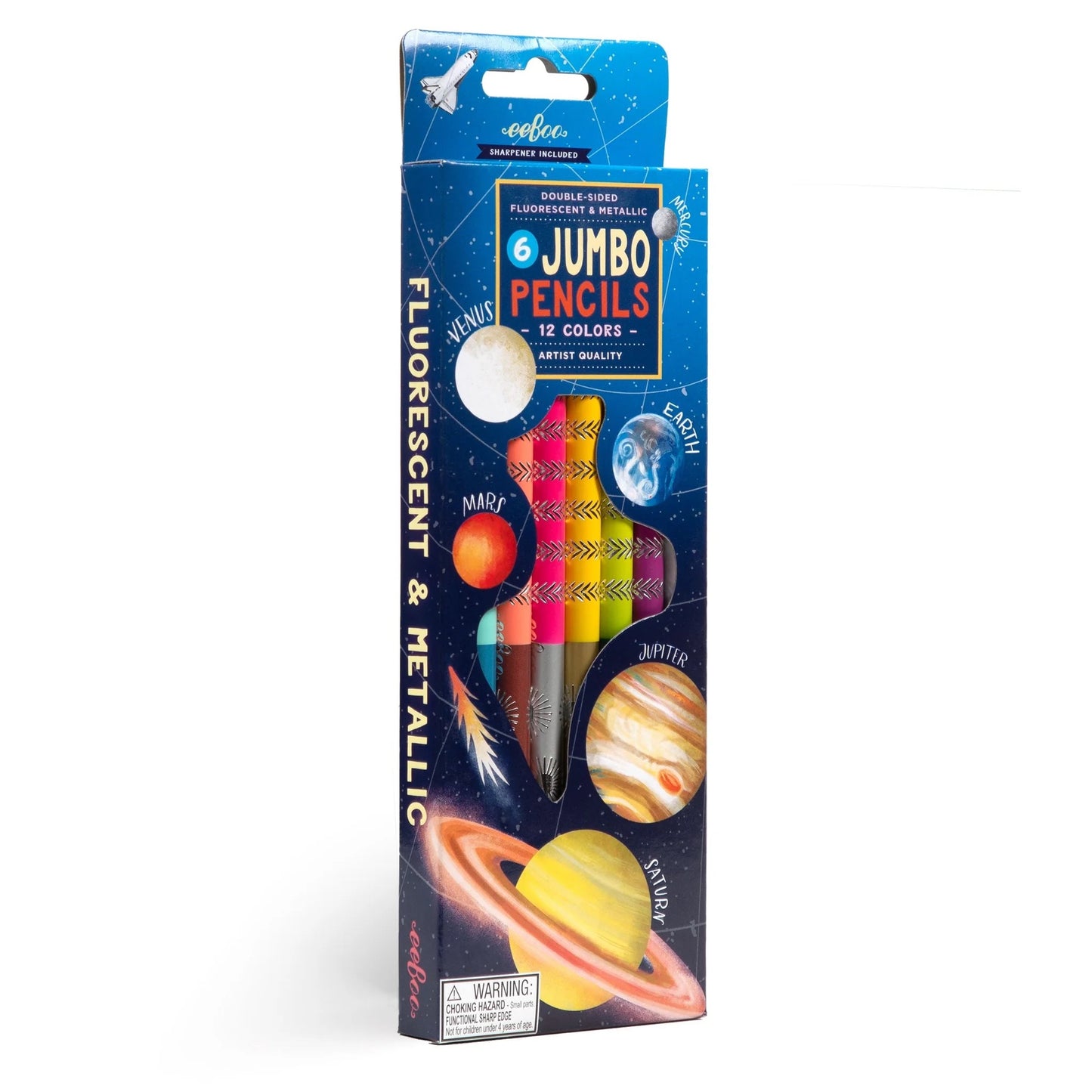 Solar System Double-Sided Jumbo Pencils