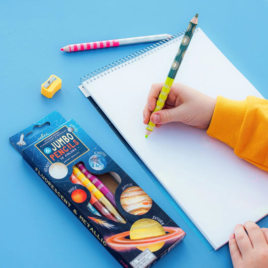 Solar System Double-Sided Jumbo Pencils