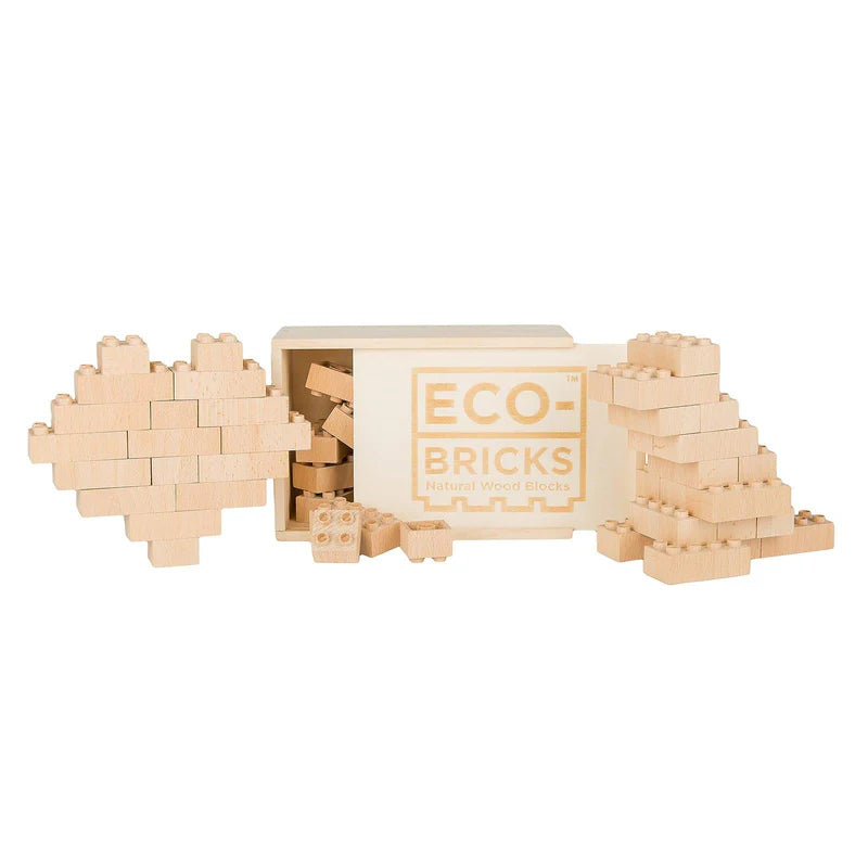 Open box foe ecobricks Plus+ 20 pieces