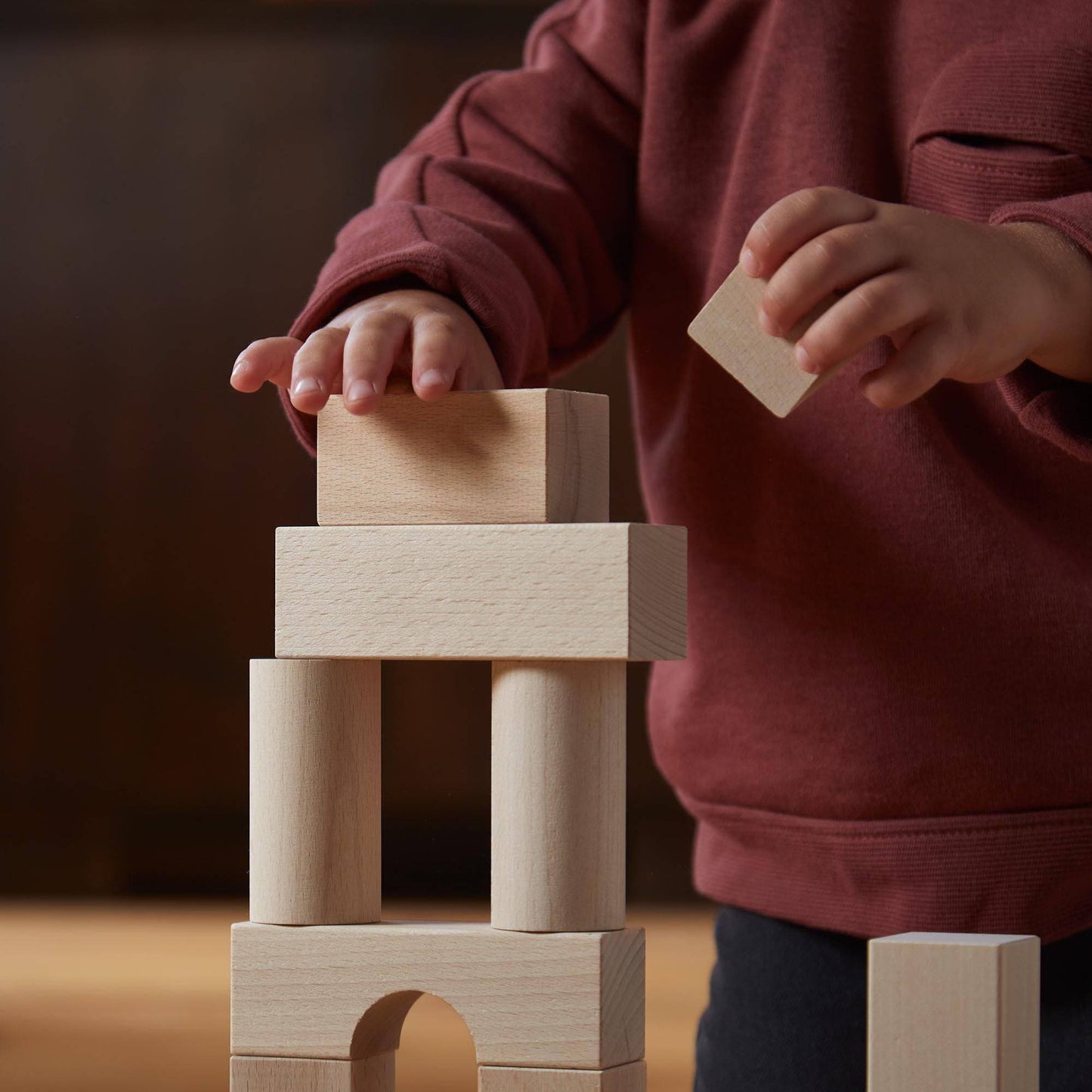 Toddler Basic Building Blocks 26 Piece Starter Set by Haba