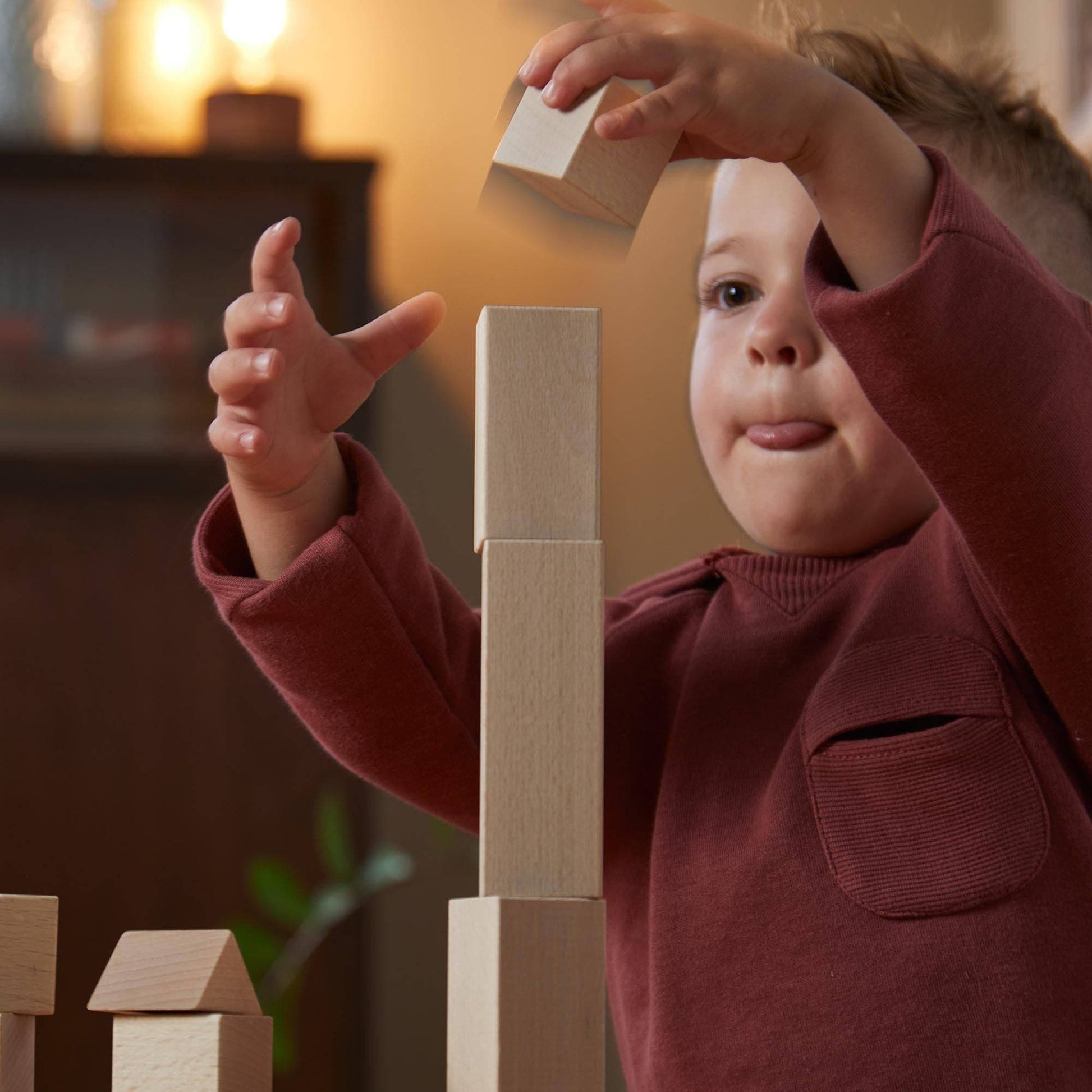 Toddler Basic Building Blocks 26 Piece Starter Set by Haba