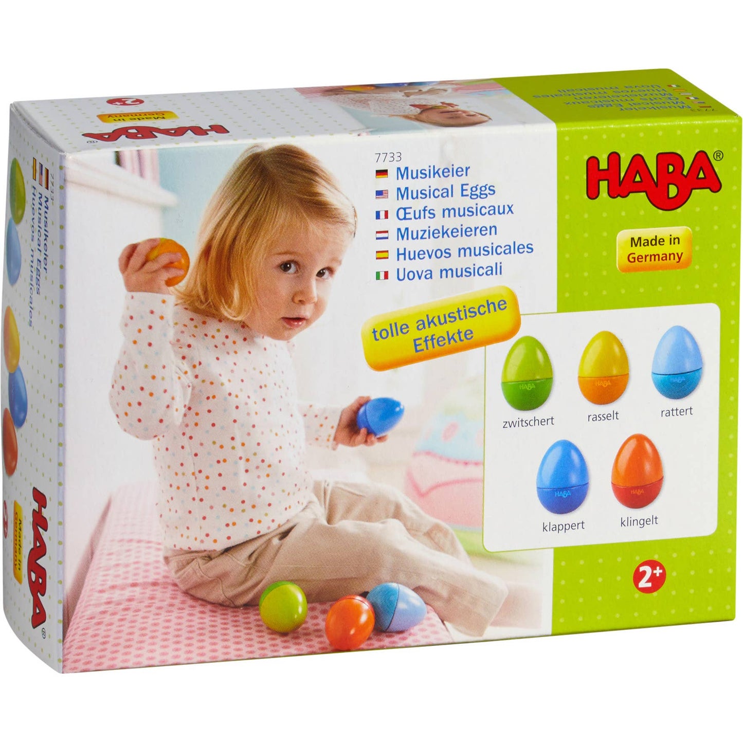 HABA's Musical Eggs box