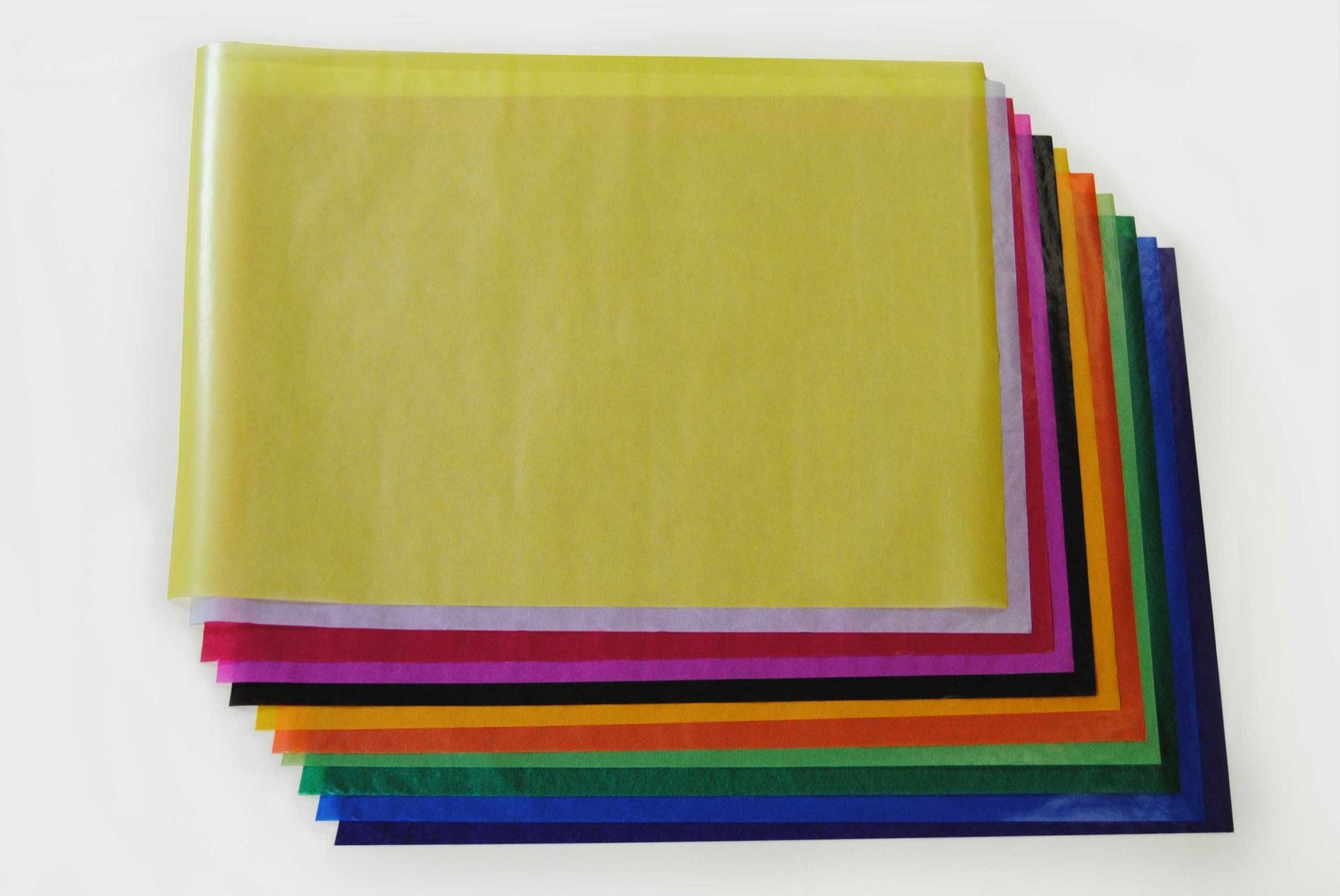 large kite paper sheets in assorted colors