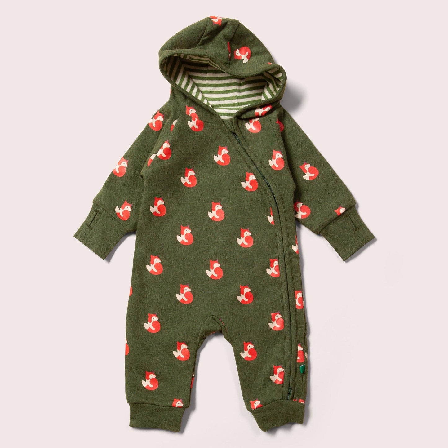 Fox snug-as-a-bug suit flat lay