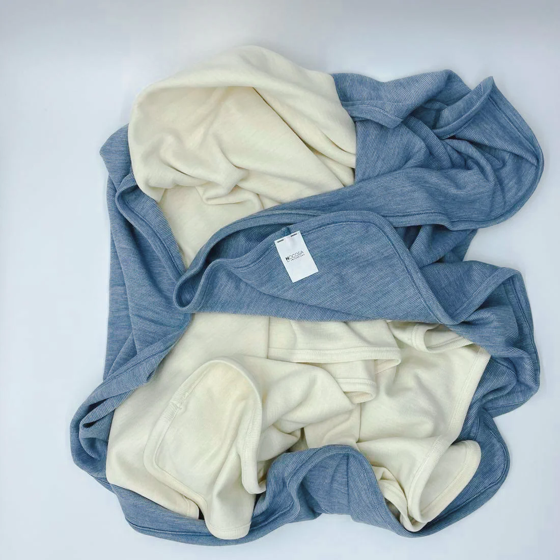 Wool and Silk Baby Blanket