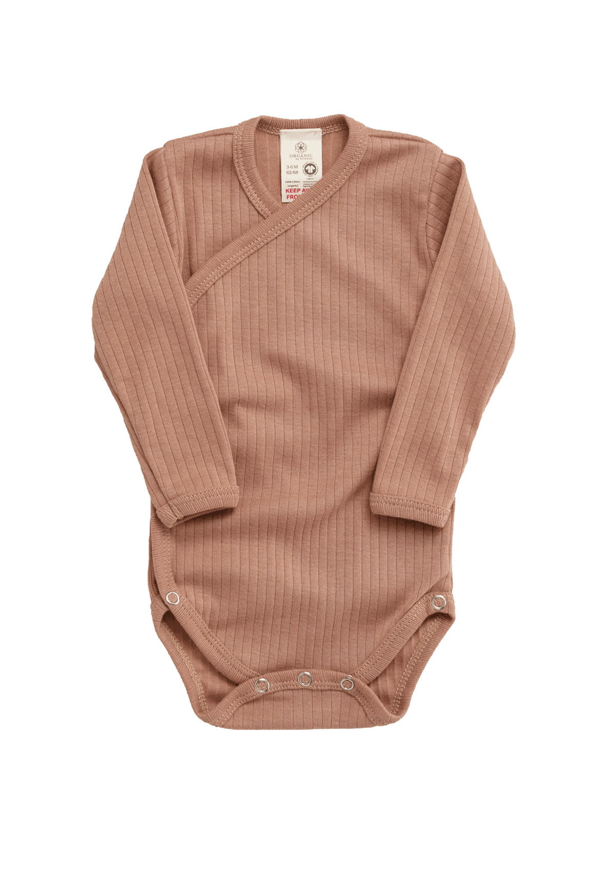 Wrap style sienna onesie flat lay