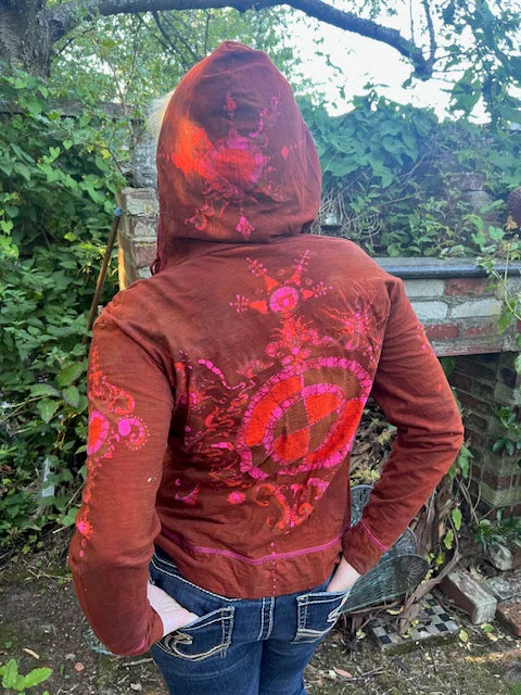 One-Of-A-Kind Hand Painted Hoodies