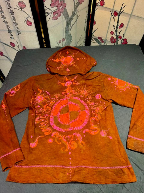 One-Of-A-Kind Hand Painted Hoodies