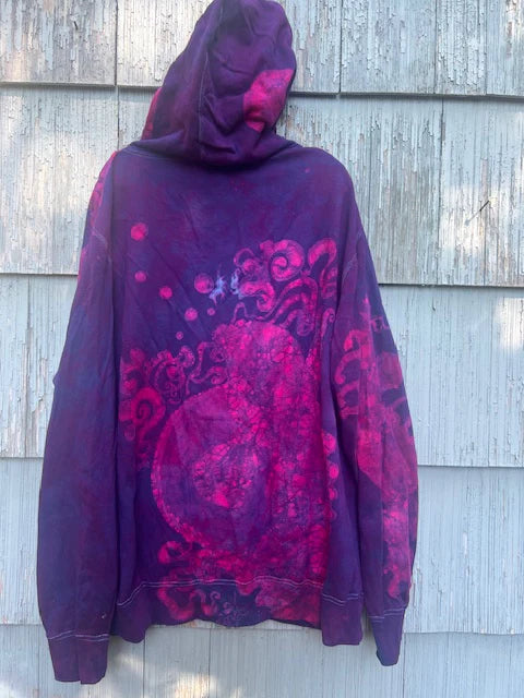 One-Of-A-Kind Hand Painted Hoodies