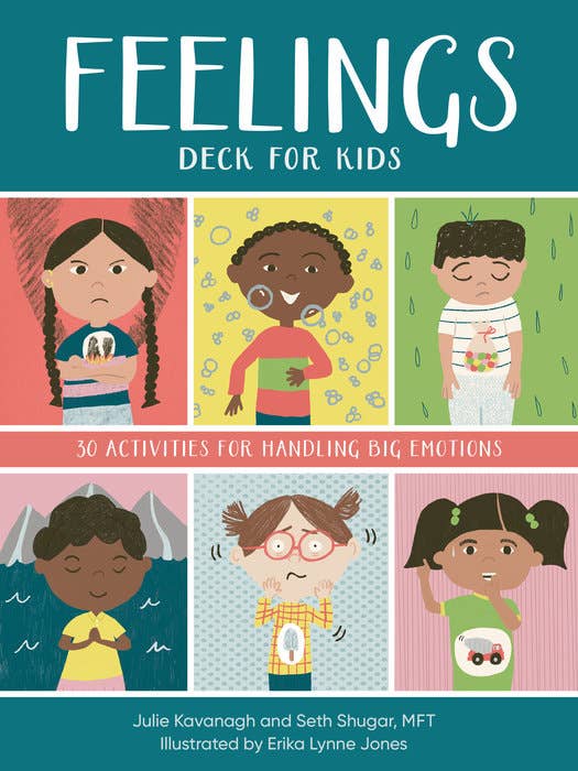 Feelings card deck for kids