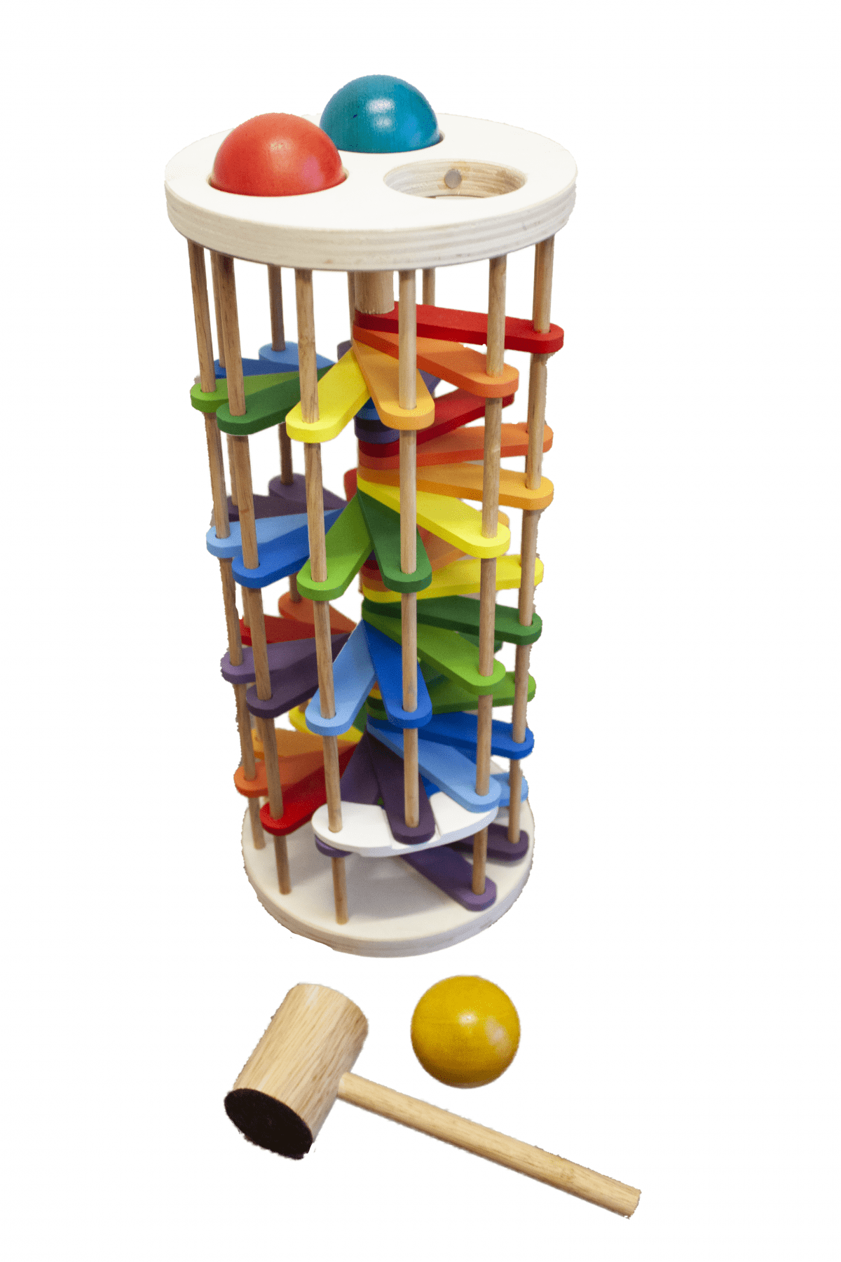 pound-a-ball tower