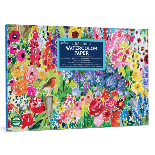 Seaside Garden Watercolor Paper Pad