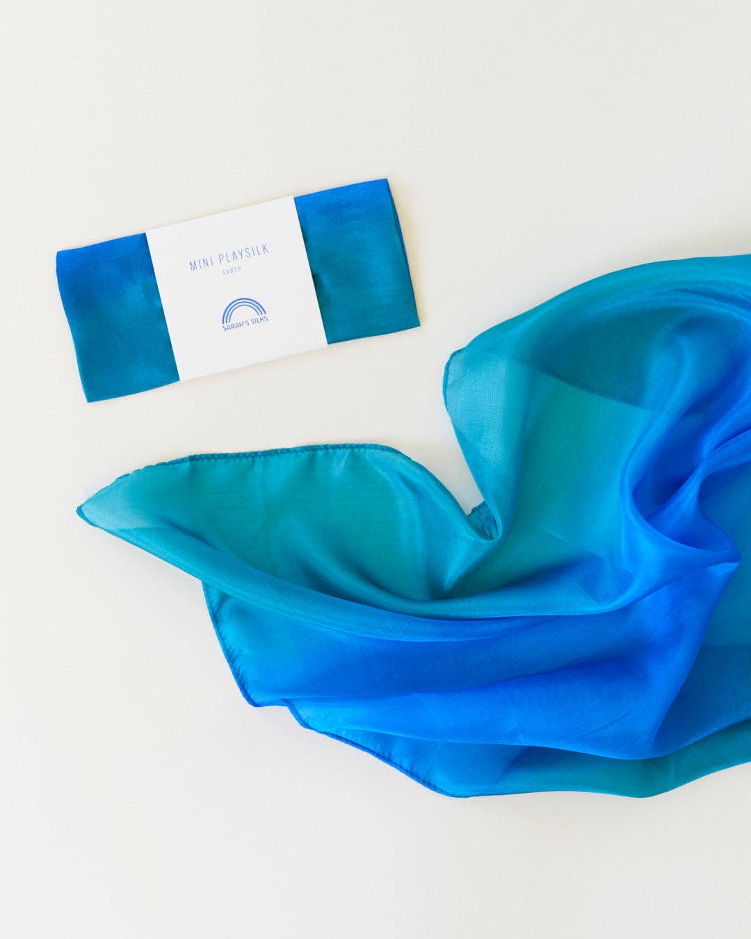 Ocean mini playsilk flat lay