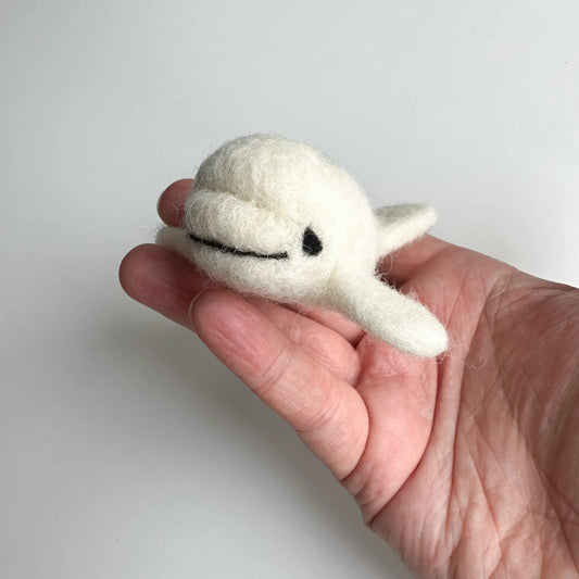 felt beluga whale