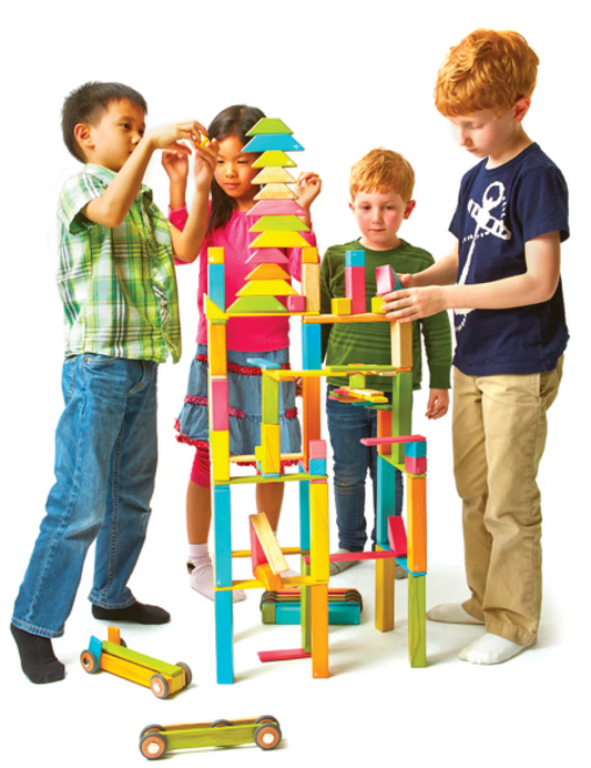 240-Piece Magnetic Wooden Blocks Kit