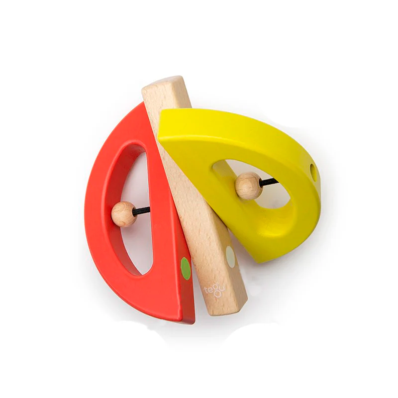 open yellow & poppy magnetic swivel toy