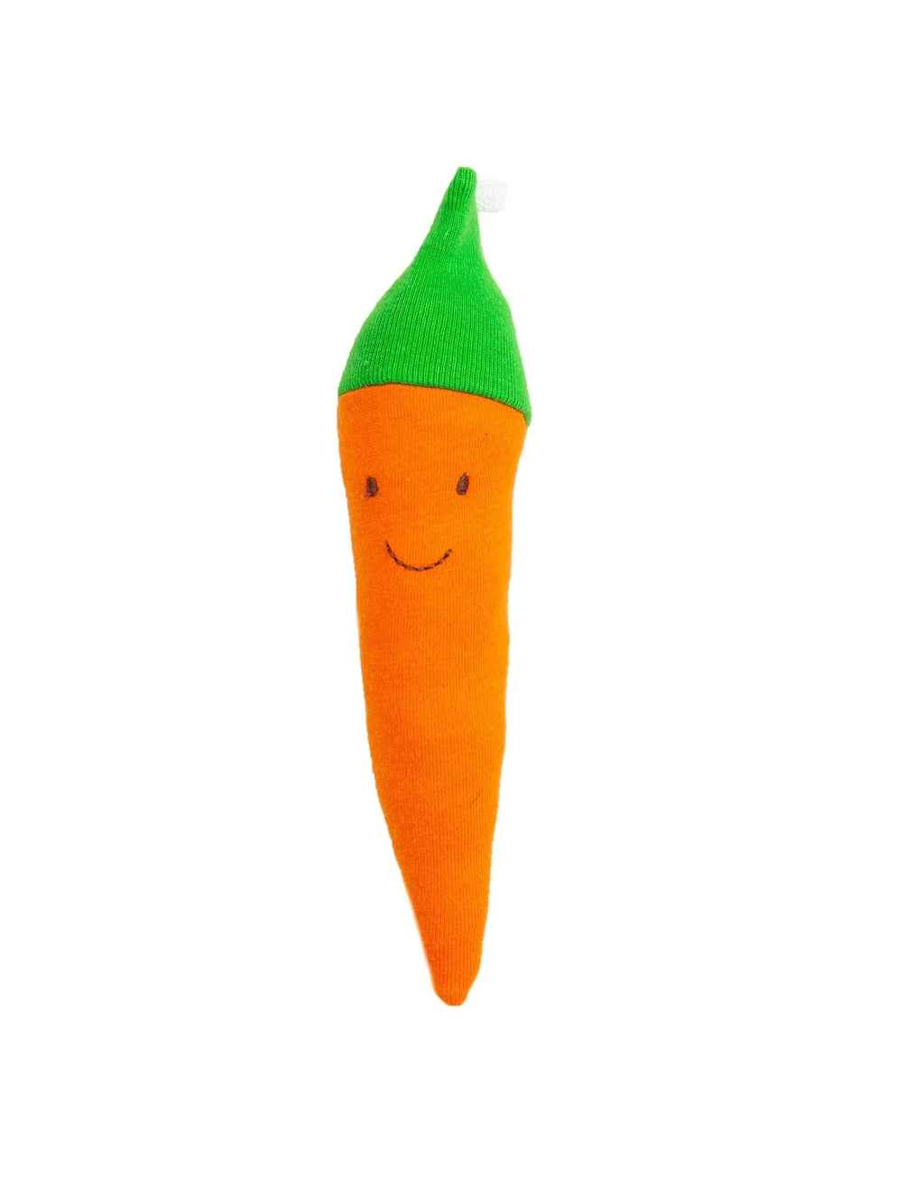 organic plush carrot teether