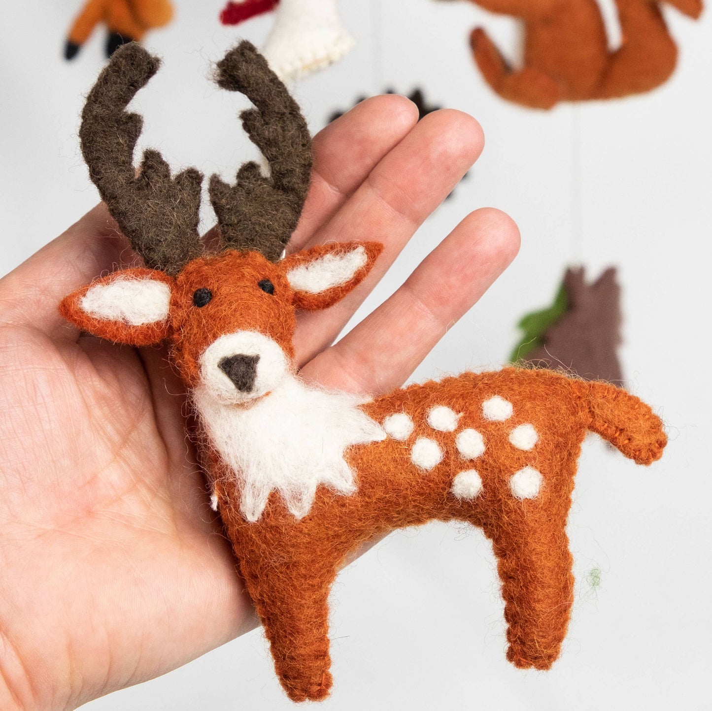 deer detail for forest creatures mobile