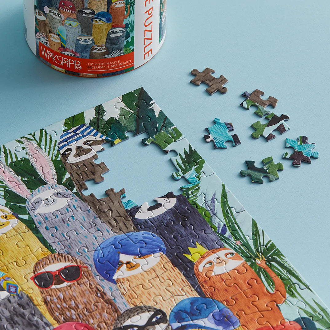 Sloth Squad 250-Piece Jigsaw Puzzle