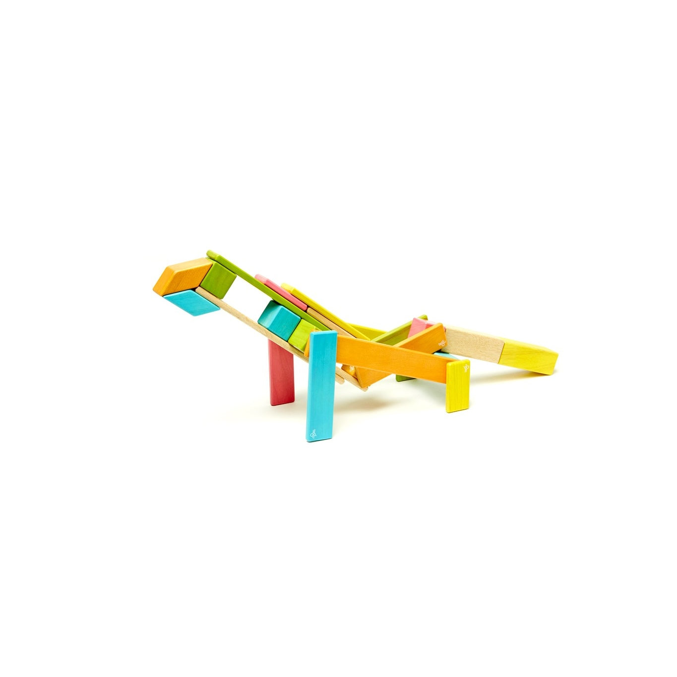 Tegu magnetic blocks 24-piece set in tints