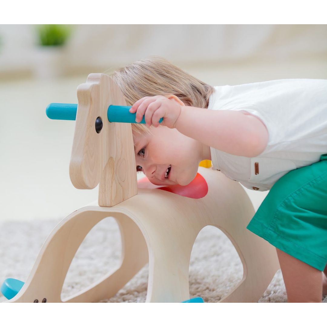 Palomino rocking horse by Plan Toys