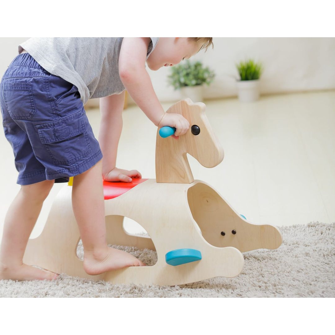 Palomino rocking horse by Plan Toys