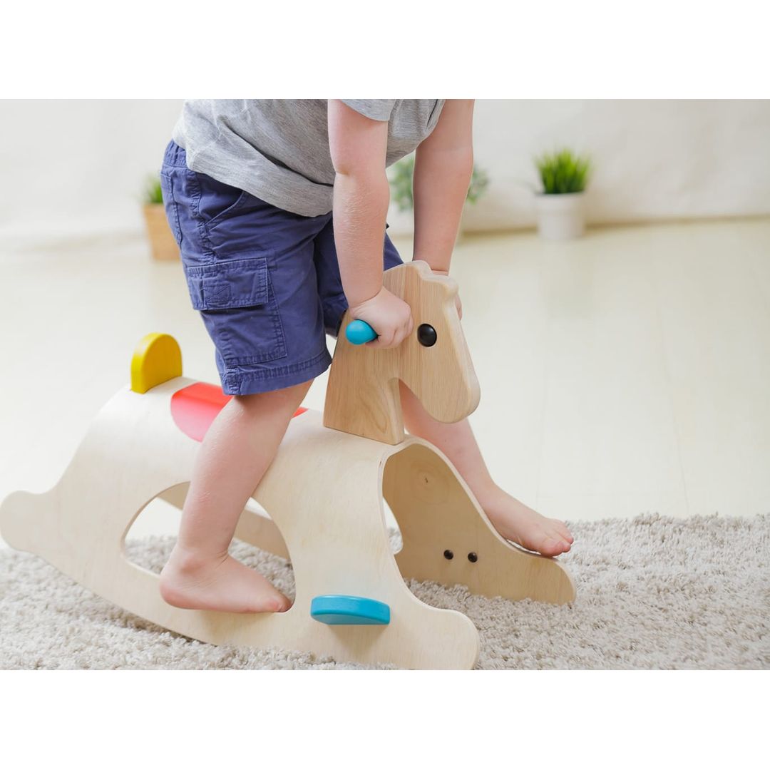 Palomino rocking horse by Plan Toys