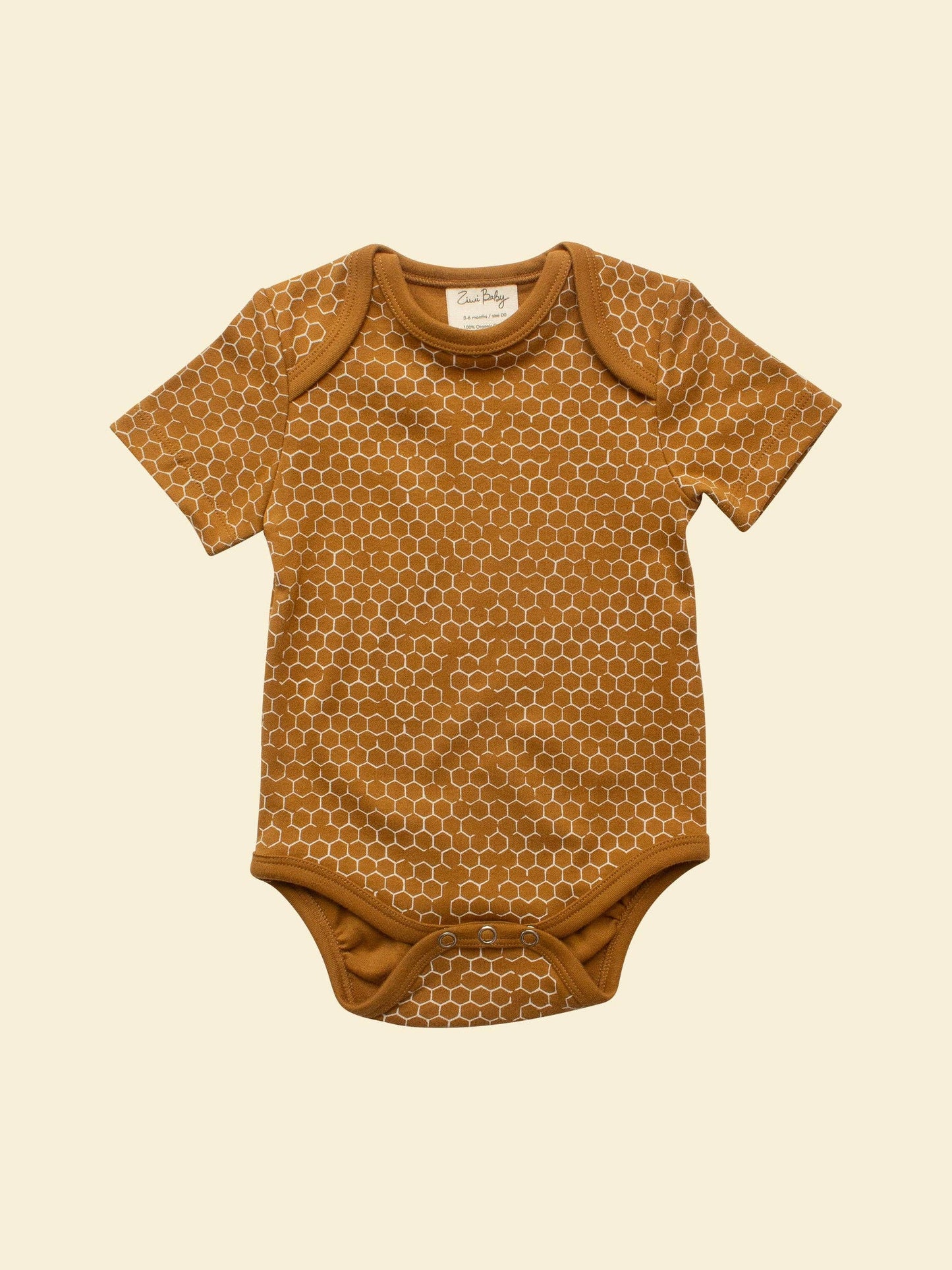 Honeycomb Short-Sleeve Bodysuit
