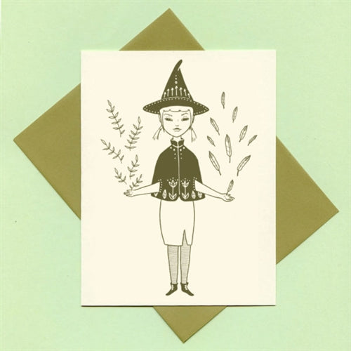 Hedge Witch Greeting Card