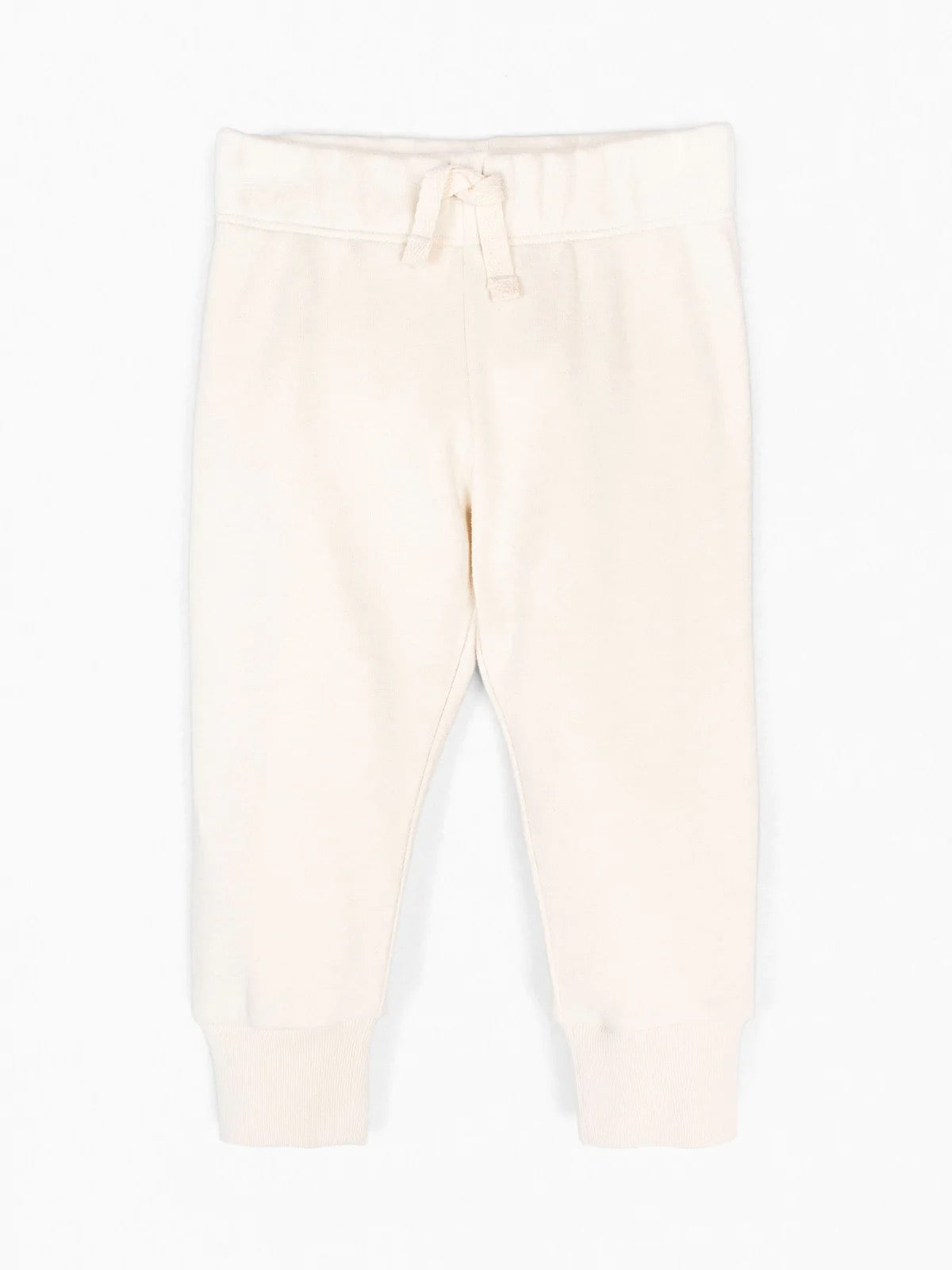 Cruz Baby Joggers in Solid Natural Flat