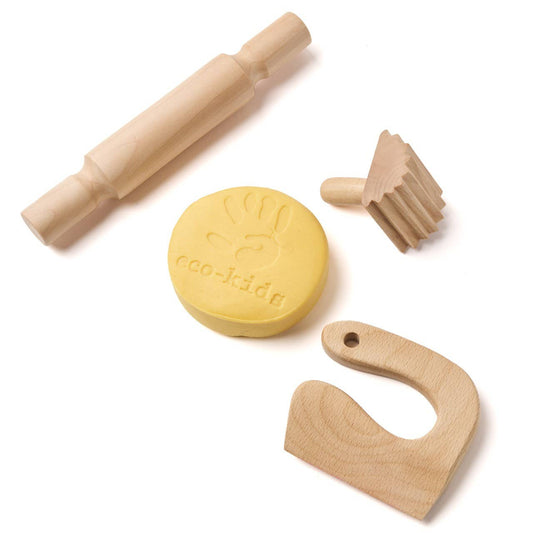 playdough wooden tools
