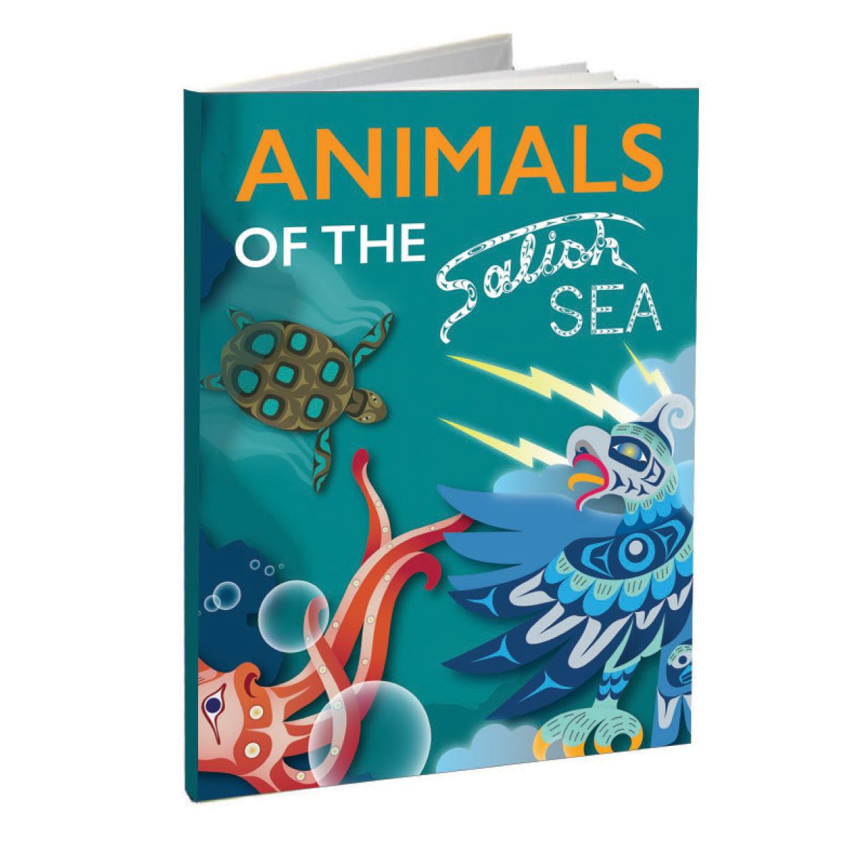 Animals of the Salish Sea: Coast Salish First Nations and Native Art Hardcover book