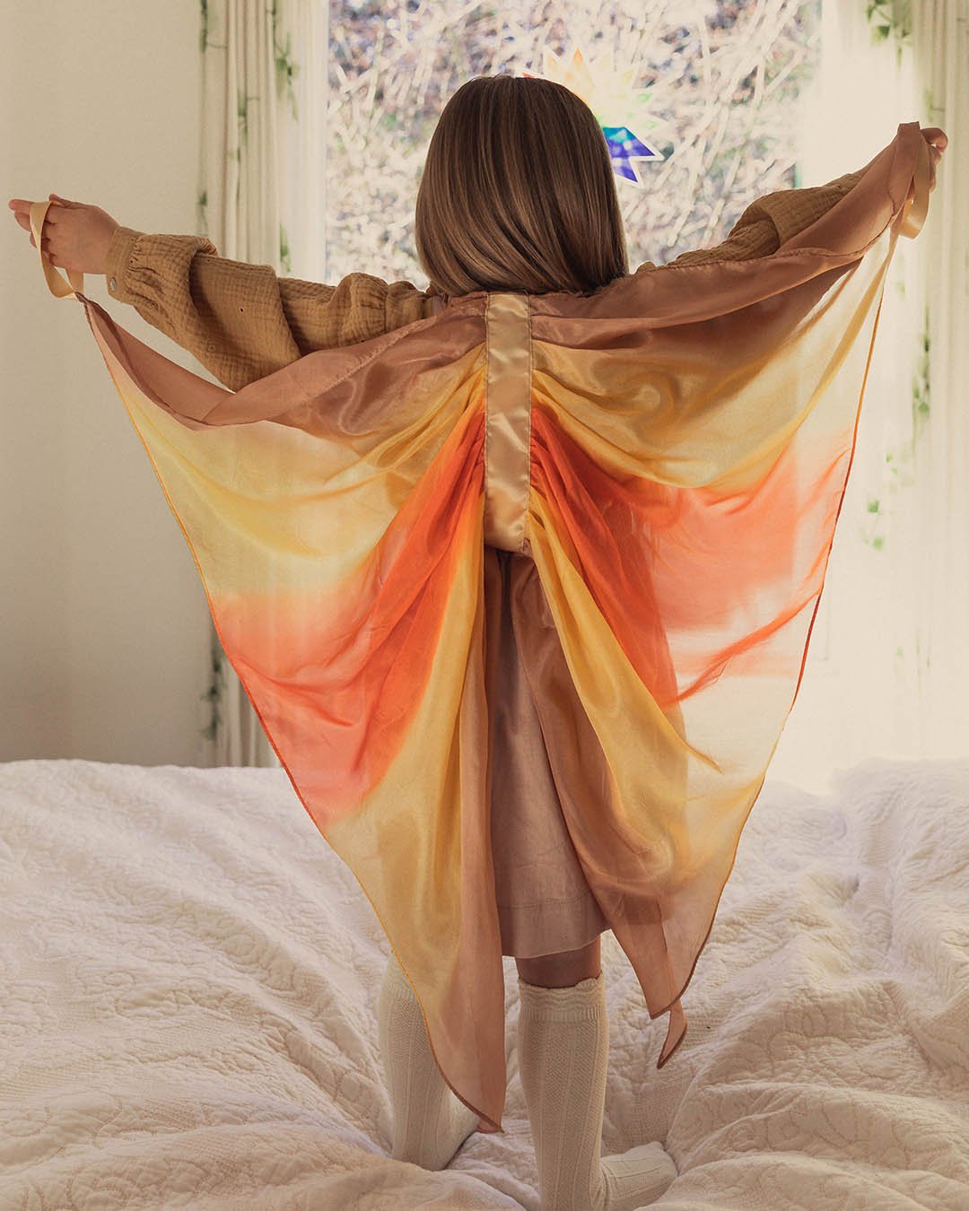 Silk Dress- Up Wings desert