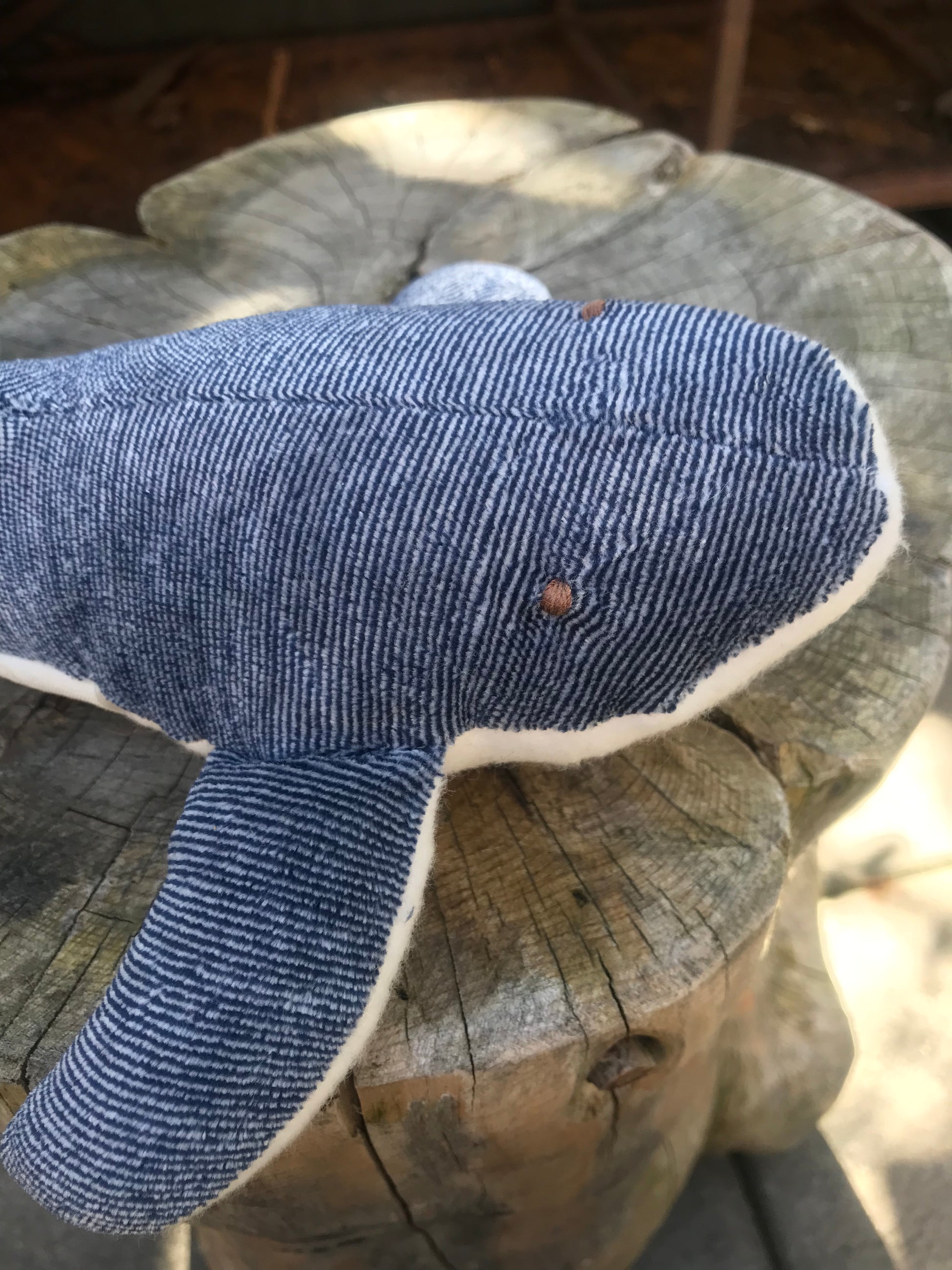 Organic Whale Toy
