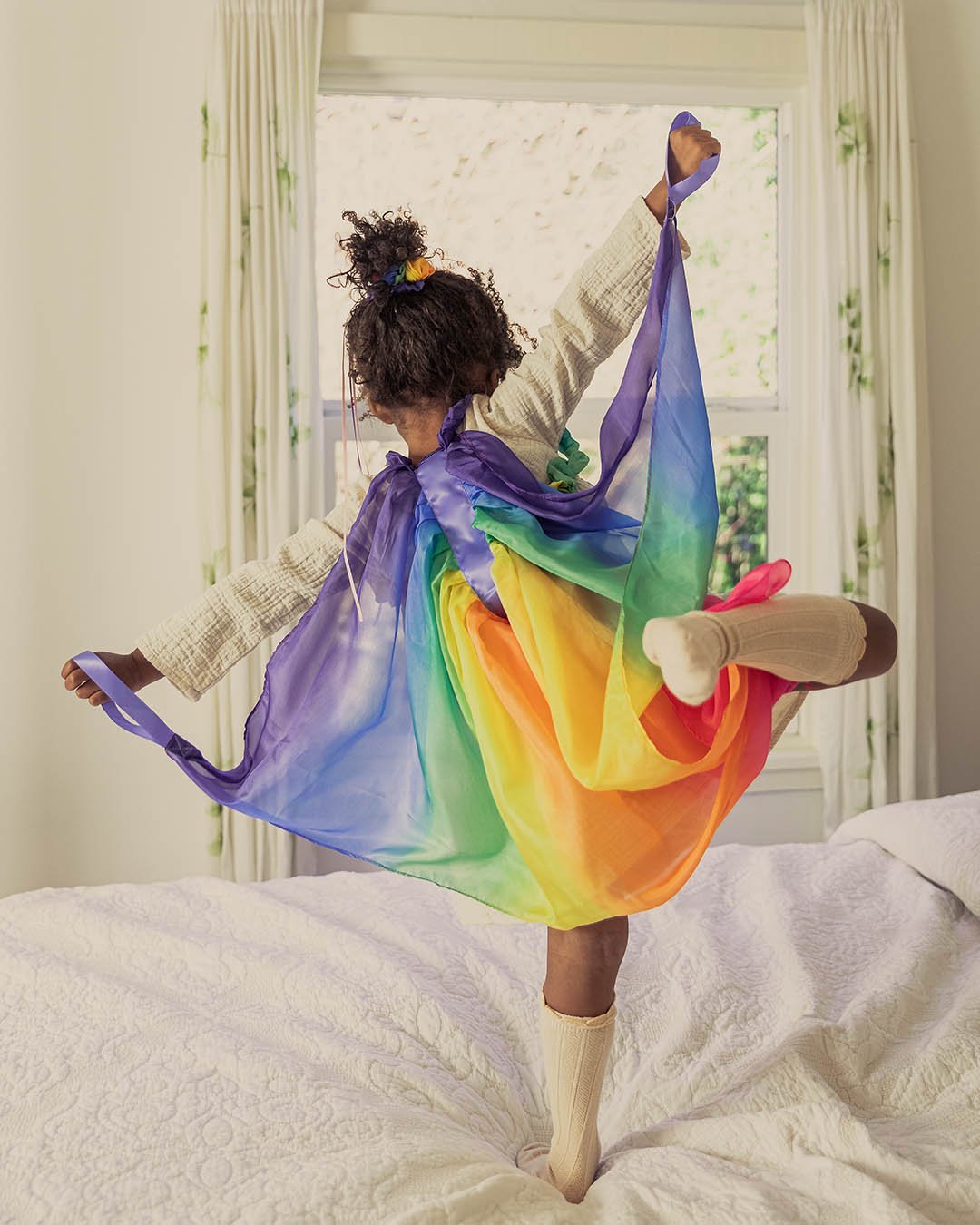 Rainbow clearance silk dress