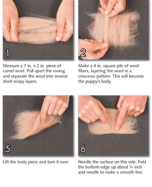 felt finger puppet instructions