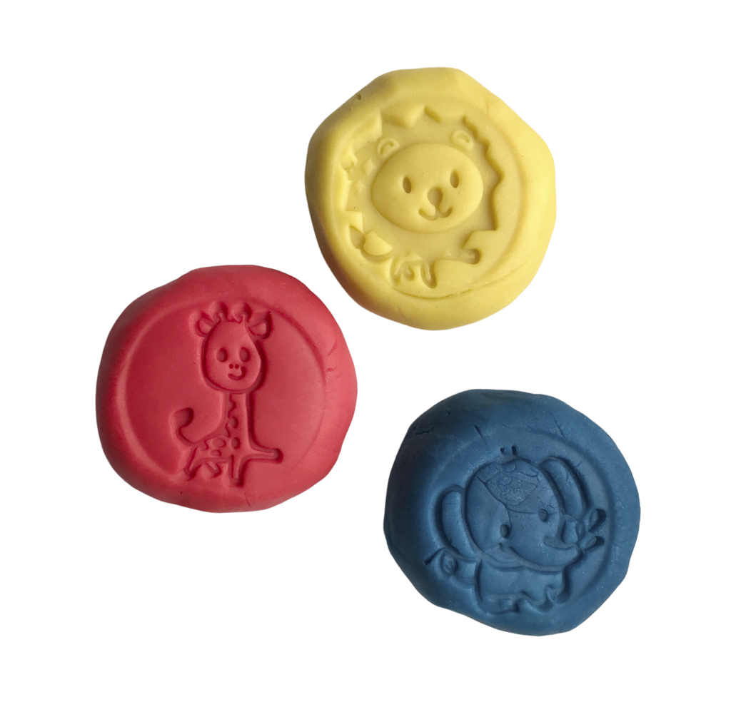 Primary Organic Modeling Clay Set of 3